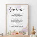 Search for love is patient posters Floral