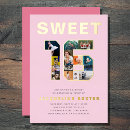 Search for pastel sweet 16 invitations Blush pink