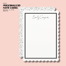 Search for black white note cards Pretty