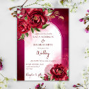 Search for maroon wedding invitations Burgundy
