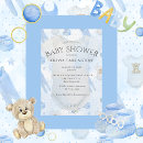 Search for watercolor baby boy shower invitations Simple