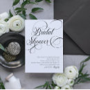 Search for luxury bridal shower invitations Typography