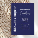 Search for surprise 40th birthday invitations 40 years old