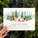 Search for smores birthday invitations Forest