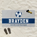 Search for soccer ball beach towels Player