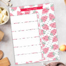 Search for strawberry notepads Food