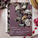 Search for purple fall wedding invitations Formal
