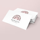 Search for middle school business cards Professional