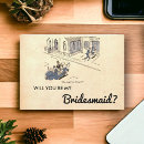 Search for retro bridesmaid cards Vintage
