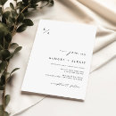 Search for printable wedding invitations Minimalist
