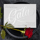 Search for corporate event invitations Gold foil