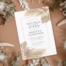 Search for palm leaf bridal shower invitations Modern