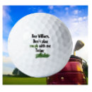 Search for black white funny golf balls Quote