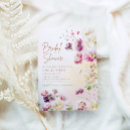 Search for spring bridal shower invitations Wildflower