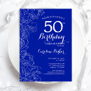 Search for royal birthday invitations Floral