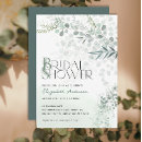 Search for qr code bridal shower invitations Botanical