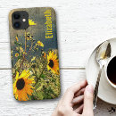 Search for vintage sunflower iphone cases Floral