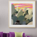 Search for abstract sunset posters Desert