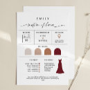 Search for attire invitations Bridal party attire