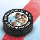 Search for hockey pucks first fathers day
