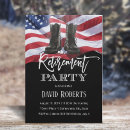 Search for military 4x6 invitations Retirement