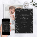 Search for modern photo wedding invitations Calligraphy