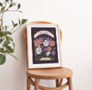 Search for purple flower posters Bohemian