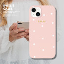 Search for pink polka dots iphone cases Simple