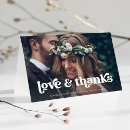Search for boho wedding thank you cards Typography