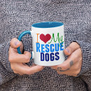 Search for rescue dog mugs Animal shelter