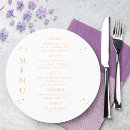 Search for white and gold menus Calligraphy