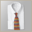 Search for ethnic designs ties Blue