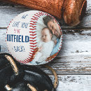 Search for baseballs Red white and blue