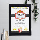 Search for camera birthday invitations Lights camera action