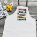 Search for funny mothers day aprons Mama