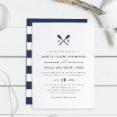 Search for rope wedding invitations Navy blue