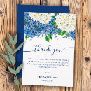 Search for hydrangea thank you cards Blue flowers