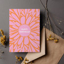 Search for bursting cards Floral