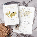 Search for world map wedding invitations Beach