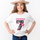 Search for zebra and pink tshirts For kids