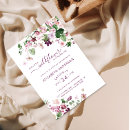 Search for wildflowers birthday invitations Botanical