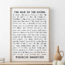 Search for man in the arena Inspirational quote