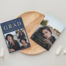 Search for classy graduation invitations Gold
