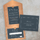 Search for copper and navy wedding invitations Elegant