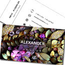 Search for iridescent business cards Unique