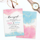 Search for pink and blue gender reveal invitations Party