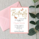 Search for glitter baby shower invitations Butterfly