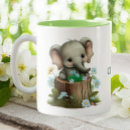 Search for blue elephant mugs Cute