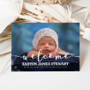 Search for birth announcement cards Minimalist