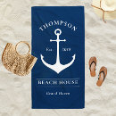 Search for monogrammed boat towels Elegant